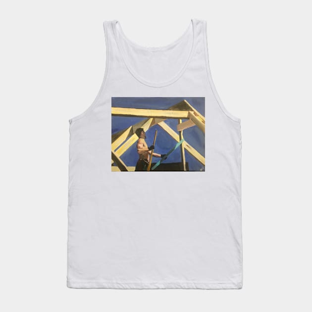 Builder in the Sun Tank Top by golan22may